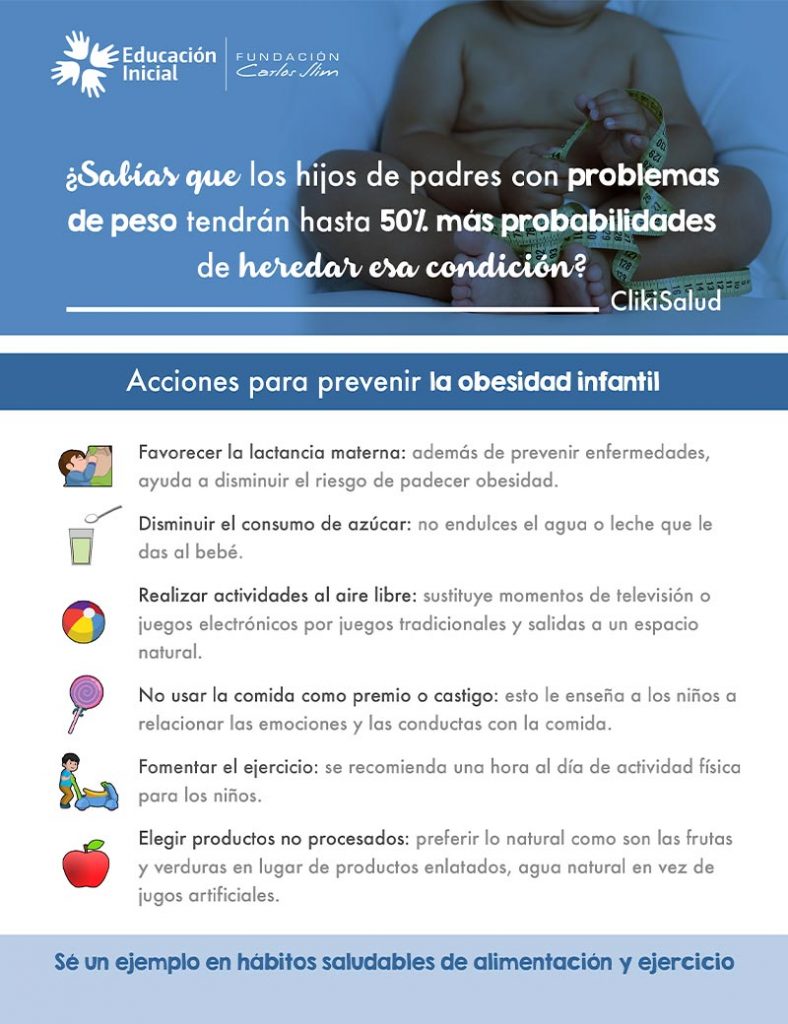 Acciones Para Prevenir La Obesidad Infantil Fundación Carlos Slim 4116