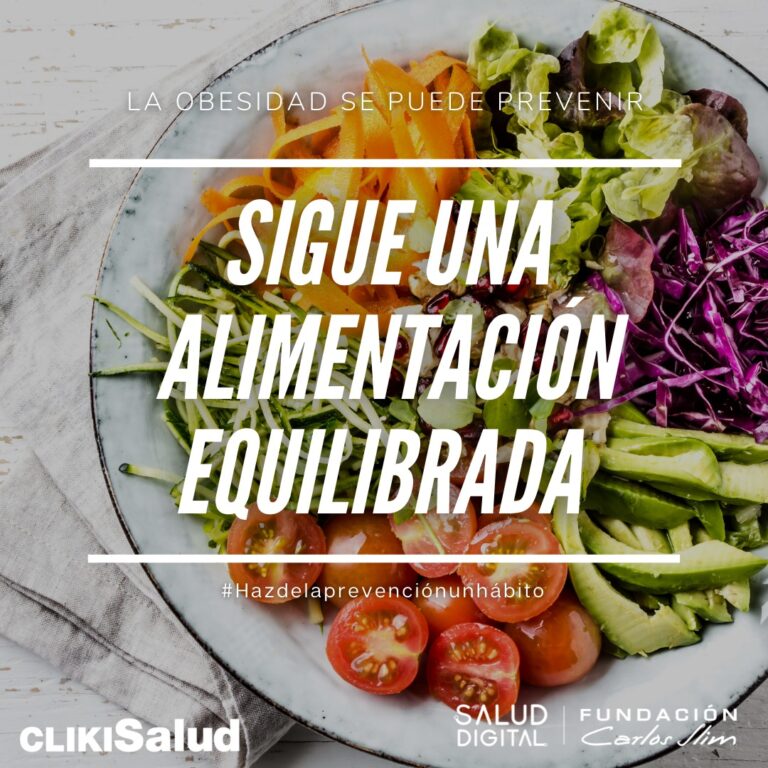 Sigue Una Alimentación Equilibrada Fundación Carlos Slim 1735